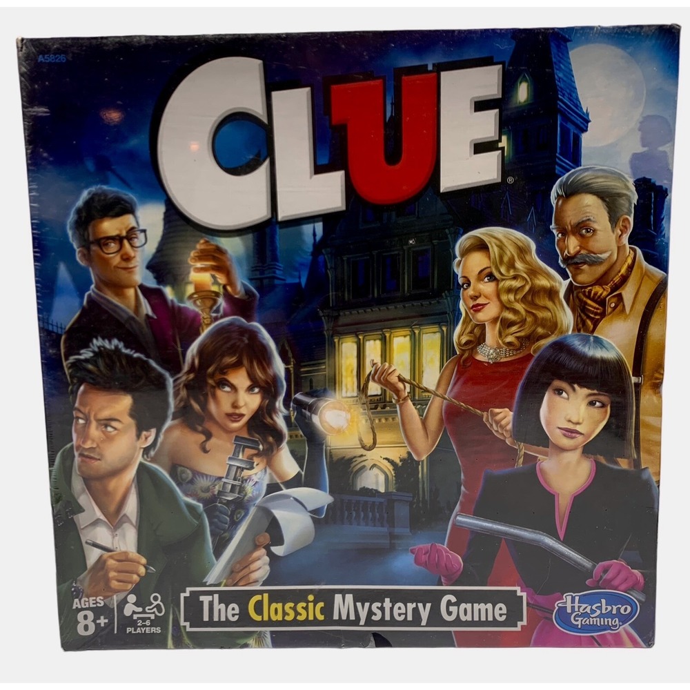 Hasbro‎ Clue The Classic Mystery Board Game NEW Sealed